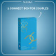 Nooky Connect Romance Booster Kit – Condoms | Mood-Lifting Chocolates & Fun Scratch Cards for Couples | Chocolate For Uplifting Mood | Best Gift Set For Men & Women | Vegan & Gluten-free (Blue Edition - Pack of 1) Nooky Connect Romance Booster Kit – Condoms | Mood-Lifting Chocolates & Fun Scratch Cards for Couples | Chocolate For Uplifting Mood | Best Gift Set For Men & Women | Vegan & Gluten-free (Blue Edition - Pack of 1)