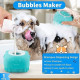 Bekin 4‑in‑1 Pet Grooming Set – Bath Brush Steam Brush 3 in 1 Water Brush Brush + Silicone Bath & Massage Tool + Adjustable Rubber Bath Scrubber + Ergonomic Nail Clippers – for Dogs & Cats