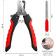 Bekin 4‑in‑1 Pet Grooming Set – Bath Brush Steam Brush 3 in 1 Water Brush Brush + Silicone Bath & Massage Tool + Adjustable Rubber Bath Scrubber + Ergonomic Nail Clippers – for Dogs & Cats