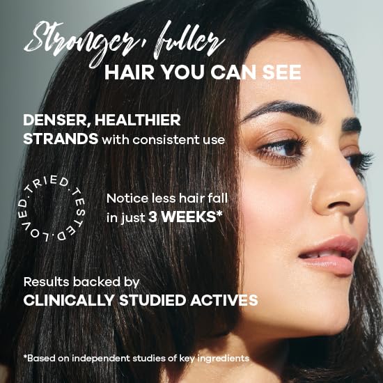 Earth Rhythm Hair Growth Serum with 3% Redensyl, 2% Anagain & Procapil. Visible Results in 3 Weeks