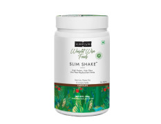Kapiva Chocolate Slim Shake - Meal Replacement Drink Powered With 7 Ayurvedic Herbs For Healthy Weight Control & Management