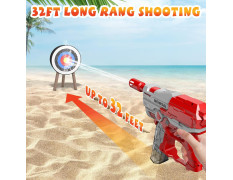 Chigy Wooh Buast Electric Water Gun for Kids | Pistol Automatic Water Soaker Gun up to 32 FT Long Range | Large Capacity Summer Outdoor Toy for Kids & Adults, (Color As Per Stock)