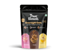 True Elements Overnight Oats - Inspired By Dessert Flavours 372gm