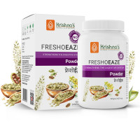 Krishna's Freshoeaze Powder | Ayurvedic Digestive Formula | Relieves Indigestion, Gas & Acidity | Natural Support for Gut Wellness | 100g