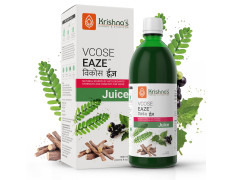 Krishna's Vcose Eaze Juice – Natural Source of Antioxidants - Herbal Juice for Comfort & Vitality – 1000 ml