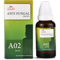 Allen Homeopathy A02 Anti Fungal Drops, 30ml Liquid Medicine