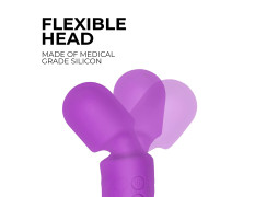 FEGSY Full Body Massager for Women & Men, Rechargeable Wireless Massager Machine for Pain Relief, Handheld Massager with Medical Grade Silicone, 8 Speeds, 20 Modes (Purple)