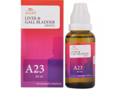 Allen A23 Homeopathy Liver & Gall Bladder Drops, 30 ml