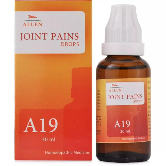 Allen Homeopathy Joint Pains A19 Drops, 30ml