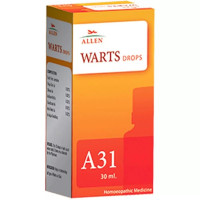 Allen Homeopathy A31 Warts Drops, 30ml