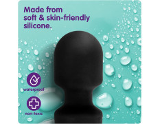 FEGSY Full Body Massager for Women & Men, Rechargeable Wireless Massager Machine for Pain Relief, Handheld Massager with Medical Grade Silicone, 8 Speeds, 20 Modes (Black+)