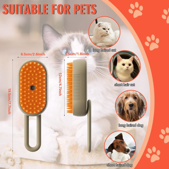 Style Keepers 6-in-1 Pet Grooming Combo for Dogs & Cats | Bathing Brush, Silicone Shampoo Dispenser, Deshedding Glove, Slicker Brush, Nail Clipper & File | Complete Pet Cleaning, Bathing & Shedding Care Kit