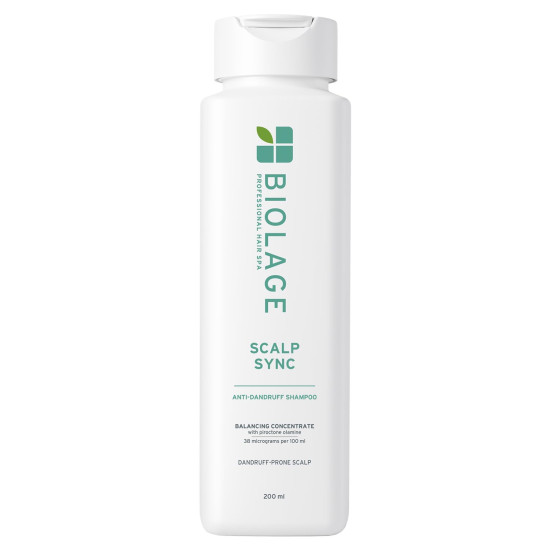 Biolage Scalp Sync Anti-Dandruff Shampoo 200ml, Helps Remove Dandruff & Balances Scalp upto 72 hrs* Enriched with Piroctone Olamine | For Men and Women I Vegan & Cruelty-Free
