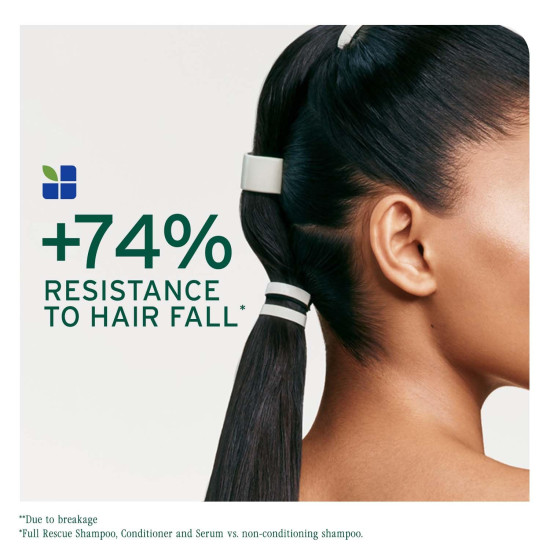 Biolage Full Rescue Anti-Breakage Shampoo, 74% less breakage & Reduces Hairfall, With Rosemary Oil & Niacinamide, Vegan & Cruelty-Free, for all hairtypes Biolage Full Rescue Anti-Breakage Shampoo, 74% less breakage & Reduces Hairfall, With Rosemary Oil & Niacinamide, Vegan & Cruelty-Free, for all hairtypes