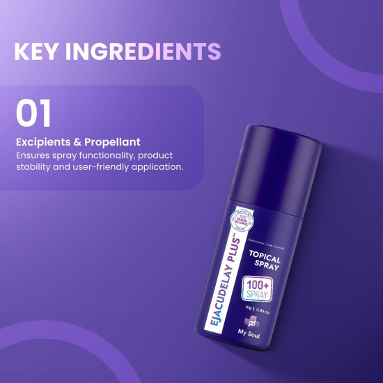 My Soul Topical Non-Transferable Spray for Men | Easy-to-Use External Spray | Quick-Dry Formula | Skin-Friendly & Dermatologically Tested | Compact Bottle for Convenient Personal Care (10 g) My Soul Topical Non-Transferable Spray for Men | Easy-to-Use External Spray | Quick-Dry Formula | Skin-Friendly & Dermatologically Tested | Compact Bottle for Convenient Personal Care (10 g)