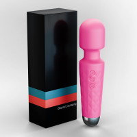 ZYLLION Massager for Full Body Pain Relief | Rotatable Head & Quiet | USB Rechargeable Wireless Body Massager for Women | Waterproof Medical Grade Silicon | For Neck, Back, Shoulders, Legs & More