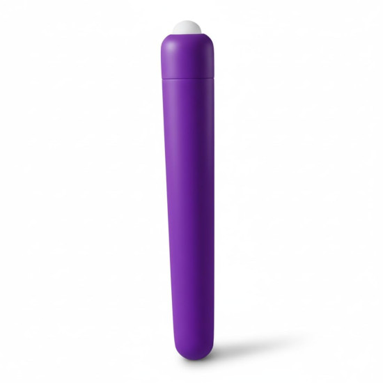 ZYLLION Blush Vibrating Stick Personal Massager – Purple | Ergonomic Design | Multiple Vibration Modes | Quiet & Portable