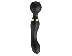 Double Vibration Body Massager | Handheld Dual Massager Stick with 360° Rotation | Rechargeable Electric Pain Relief & Relaxation Device for Full Body Use