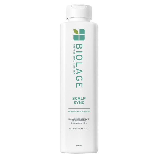 Biolage Scalp Sync Anti-Dandruff Shampoo 400ml, Helps Remove Dandruff & Balances Scalp upto 72 hrs* Enriched with Piroctone Olamine | For Men and Women I Vegan & Cruelty-Free
