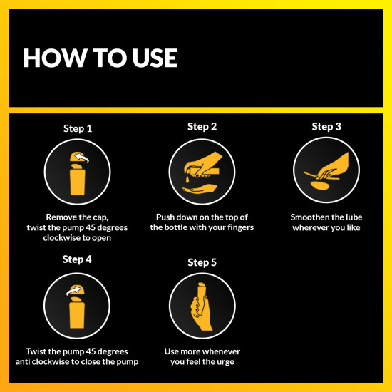 Skore Lubes Pleasure Lubricant Gel for Men & Women | Warm Sensation | Skin Friendly | Water Based | Compatible with condoms| 50ml