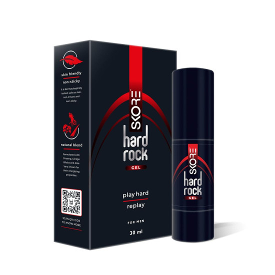 Skore Hardrock Gel | Skin Friendly | Non-sticky | Natural blend for Men | 30ml Skore Hardrock Gel | Skin Friendly | Non-sticky | Natural blend for Men | 30ml