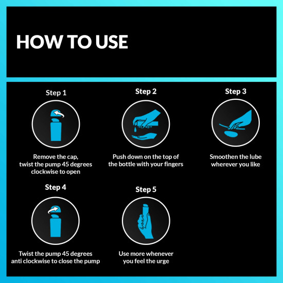 Skore Lubes Pleasure Lubricant Gel for Men & Women | Cool Sensation | Skin Friendly | Water Based | Compatible with condoms| 50ml