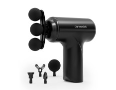CARESMITH Charge Go Massage Gun | 5 Specialized Heads For Full Body Pain Relief | Body Massager for Pain Relief | Massage Gun for Back Leg & Full Body