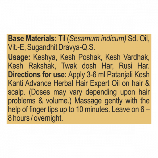 Patanjali Kesh Kanti Advance Herbal Hair Expert Oil 100 ml