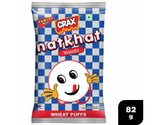 Crax Natkhat - Masala Wheat Puffs 82 g