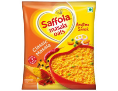 Saffola Masala Oats - Classic Masala, Fibre Rich, Healthy Snack, 38 g