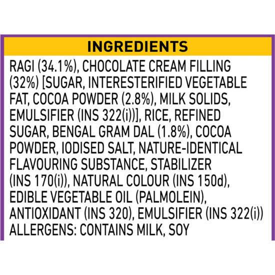 Tata Soulfull Ragi Bites Choco Fills - No Maida, Calcium & Protein From Dal 24g