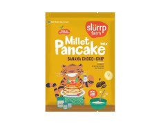 Slurrp Farm No Maida Instant Pancake Mix-Banana Choo, 50g