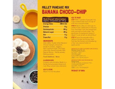 Slurrp Farm No Maida Instant Pancake Mix-Banana Choo, 50g