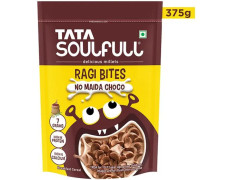 Tata Soulfull Ragi Bites - No Maida Choco, Healthy Breakfast, 375 g