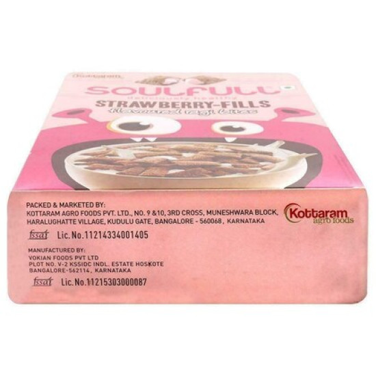 Soulfull Strawberry-Fills Ragi Bites 250 g