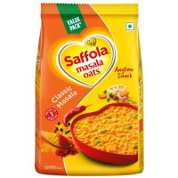 Saffola Masala Oats - Classic Masala, Fibre Rich, Healthy Snack, 500 g