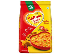 Saffola Masala Oats - Tasty Evening Snack, Fibre Rich, Peppy Tomato, 500 g