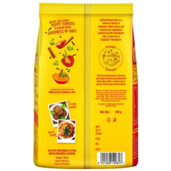 Saffola Masala Oats - Tasty Evening Snack, Fibre Rich, Peppy Tomato, 500 g