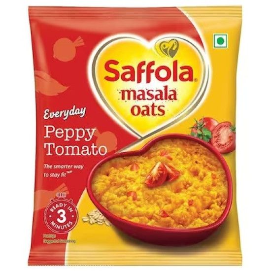 Saffola Peppy Tomato Instant Masala Oats 38 g