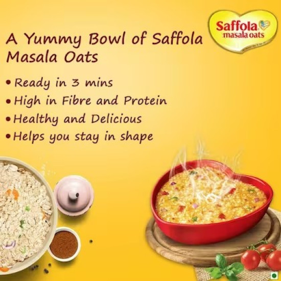 Saffola Peppy Tomato Instant Masala Oats 38 g