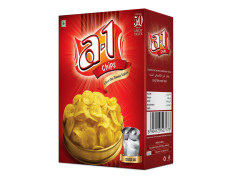 A1 Ultra Thin Banana Wafers - Classic Salt-180gm
