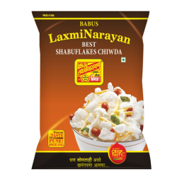 Maharashtra Laxmi Narayan Shabuflakes Chivda - 250gms | Light & Crunchy Snack