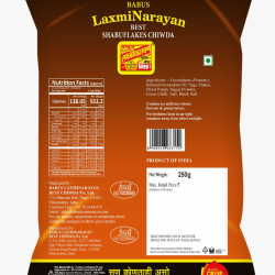 Maharashtra Laxmi Narayan Shabuflakes Chivda - 250gms | Light & Crunchy Snack