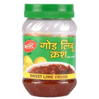 Maharashtra Katdare God Nimbu (Sweet Lime) Crush - Tangy-Sweet Indian Condiment