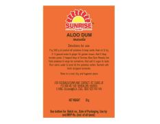 Sunrise Aloo Dum Masala - Authentic West Bengal Flavor - 50gm