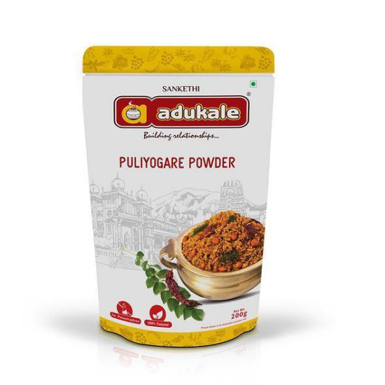 Karnataka Puliyogare Powder by Adukale-200gm