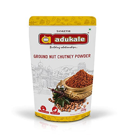 Karnataka Groundnut Chutney Powder by Adukale-200gm