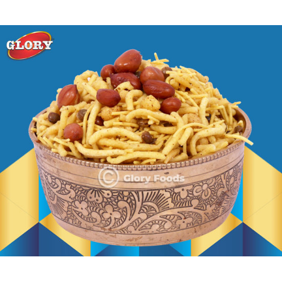 Glory Foods: Authentic Ratlami Mix Punjabi Namkeen & Snacks Straight from Jalandhar 400gm