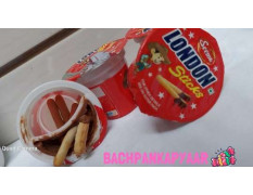 Dip Sticks- Chocolate dip and Biscuit Sticks [ Pack of 2 ]