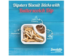Butterscotch Dip with Biscuit Sticks